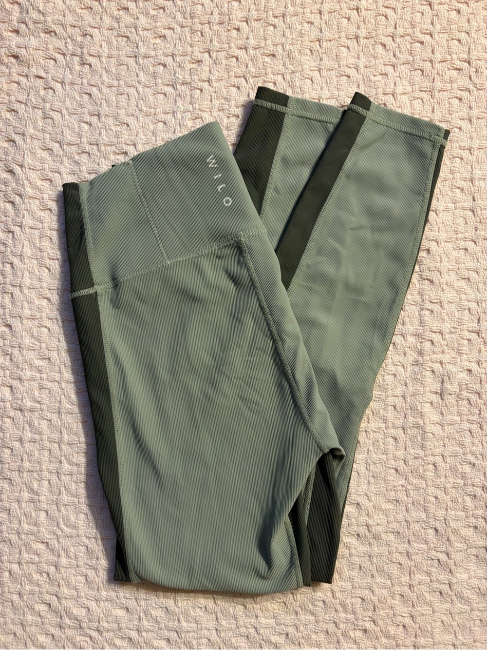 Willow Kids Sage & Olive Green Active Leggings